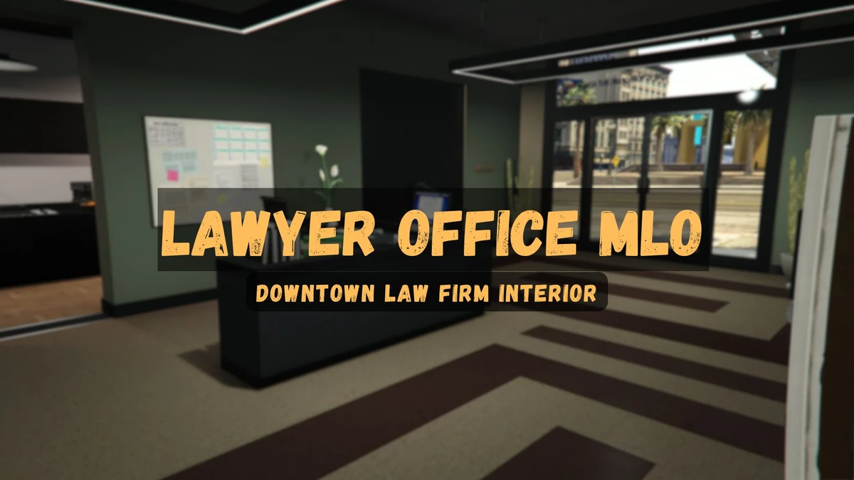 Lawyer Office  MLO FiveM – Downtown Law Firm Interior